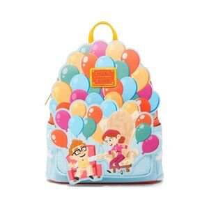 Loungefly Disney Pixar Up Carl & Ellie Balloons Mini Backpack
